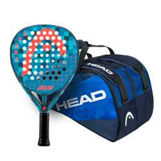 Pala HEAD GRAPHENE 360+ Delta XTR + Paletero HEAD TEAM Padel Bag L Navy