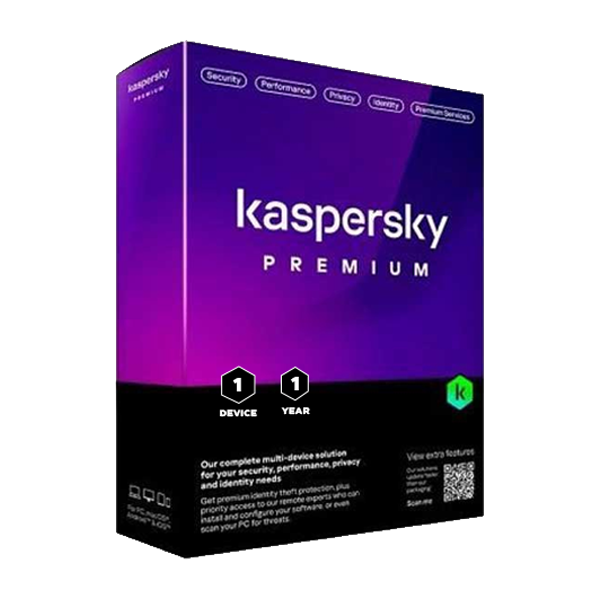 Kaspersky Premium + Customer Support | 1 Device | 1 Year | EU