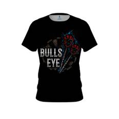 Plain Electric Bulls Eye CoolWick Bowling Jersey