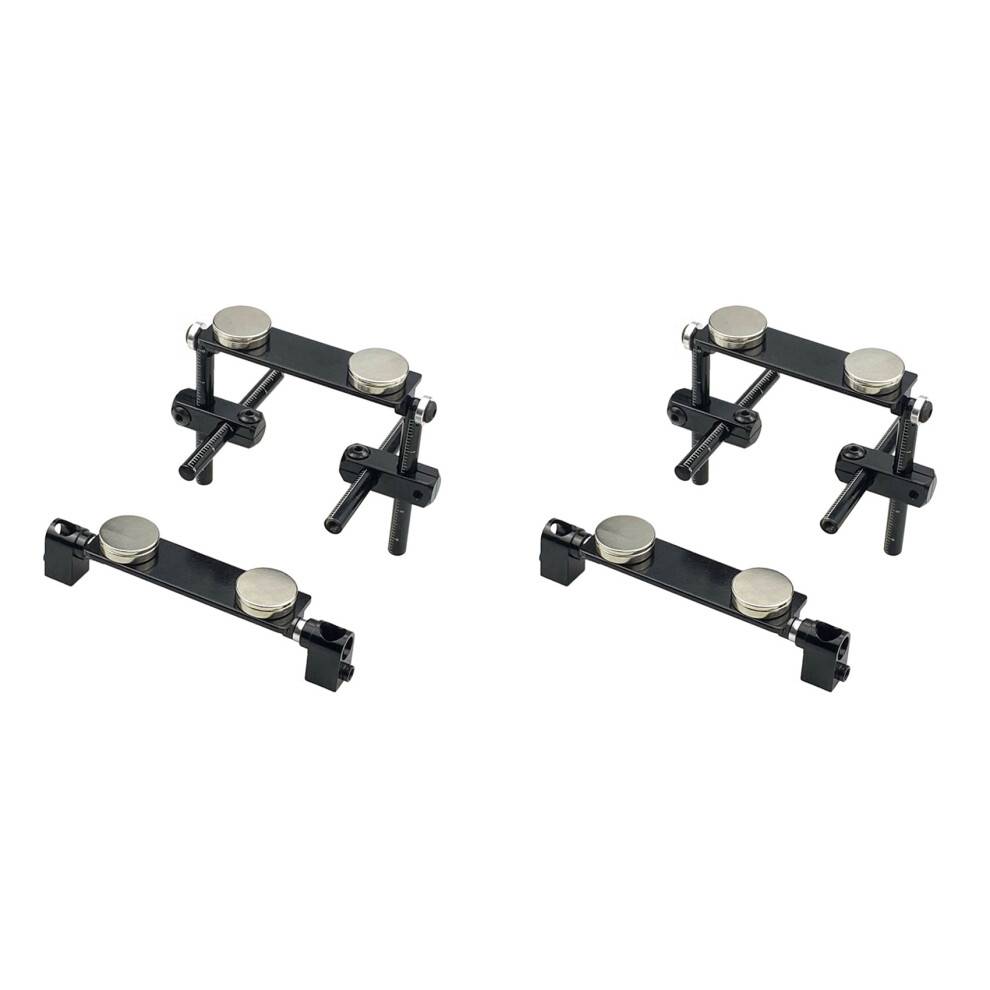 2X Flat Magnet for RC Car Body Shell Mount Kit for TT01 TT02 HPI Sakura 1/10 RC Racing Car Touring Car Black