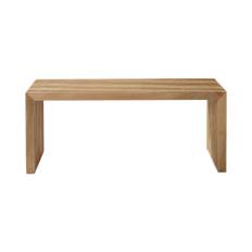 Cinas - Rib 104x35 cm Bänk Teak - ["gid://shopify/Metaobject/311986192757"]