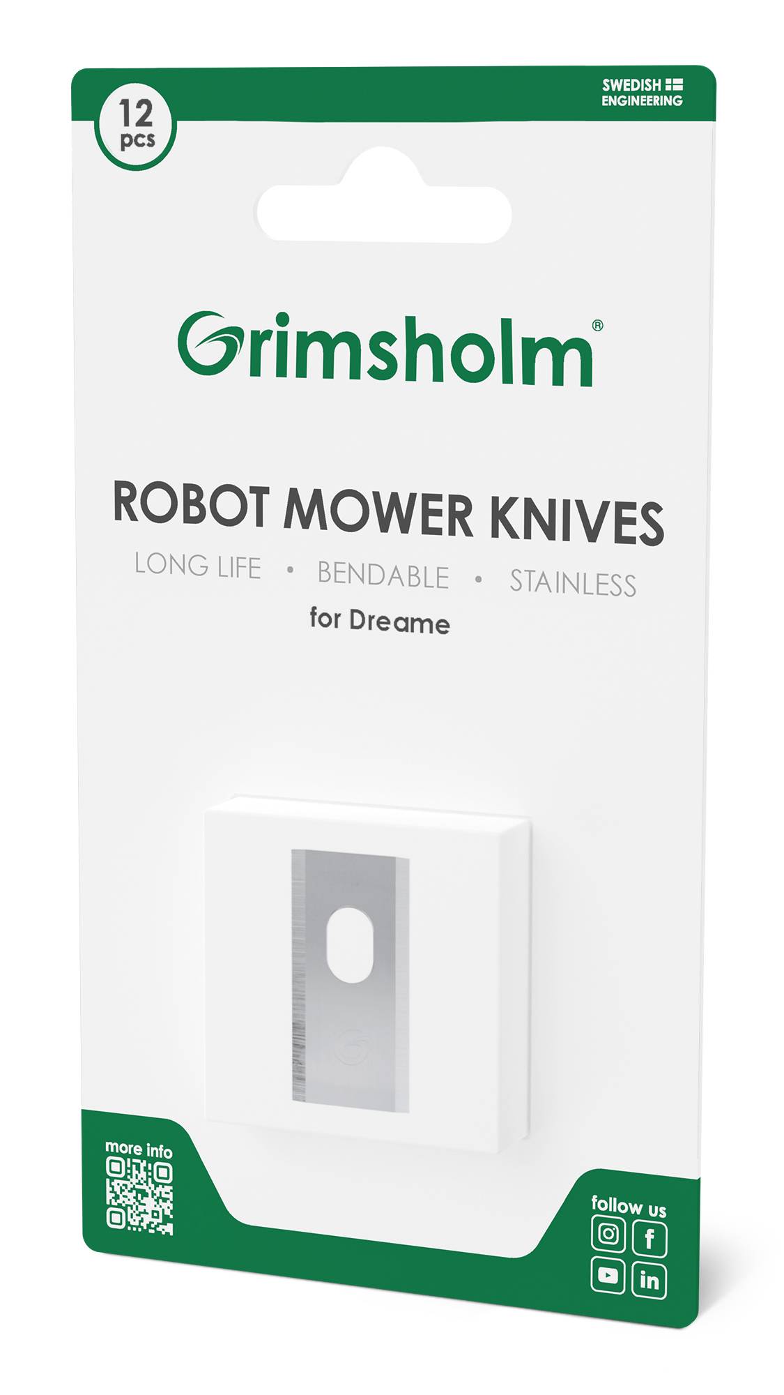 Grimsholm 12-pack Knivar till Dreame A1 Pro