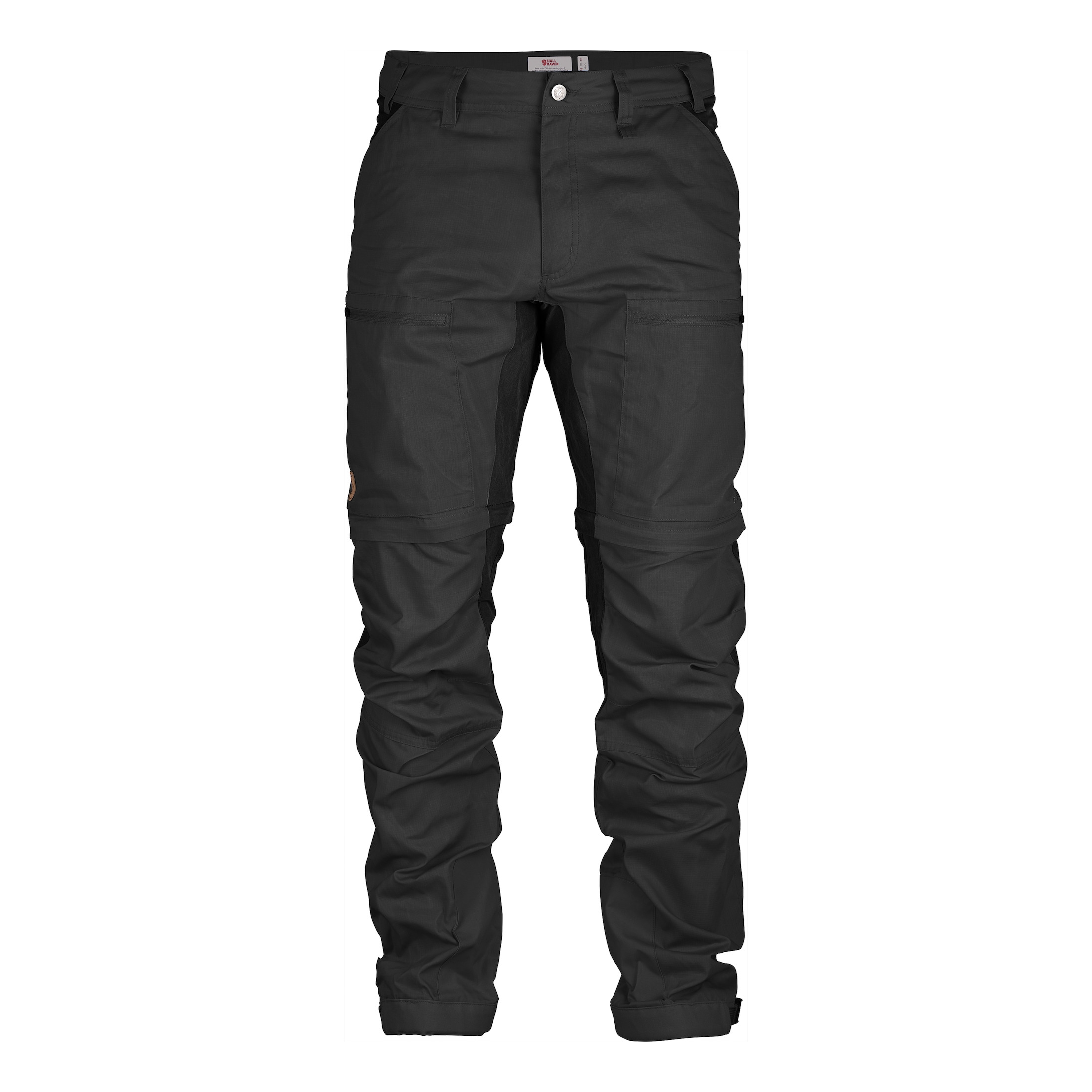 Fjällräven Abisko Lite Trekking Zip-off M Reg - 030-550/Dark Grey-Black (Størrelse: STR 52).