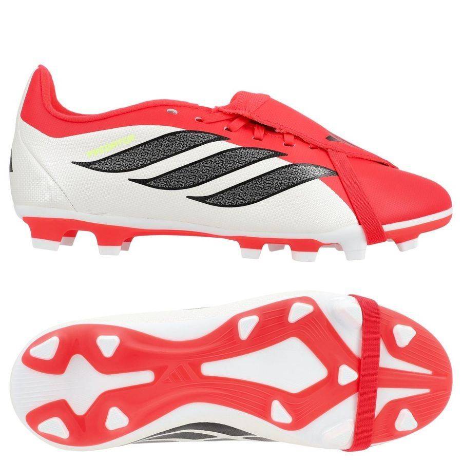adidas Predator Club Fold-over Tongue Fxg Born For Goals - Lucid Red/svart/vit Barn - ['Röd'] (33)