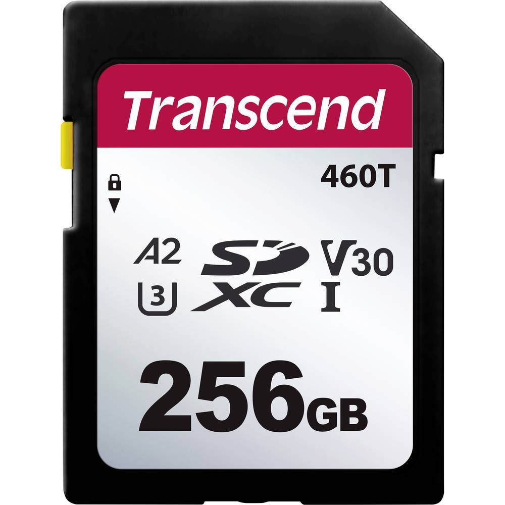 Transcend TS256GSDC460T-VS1 SD-Kort Box 256 GB