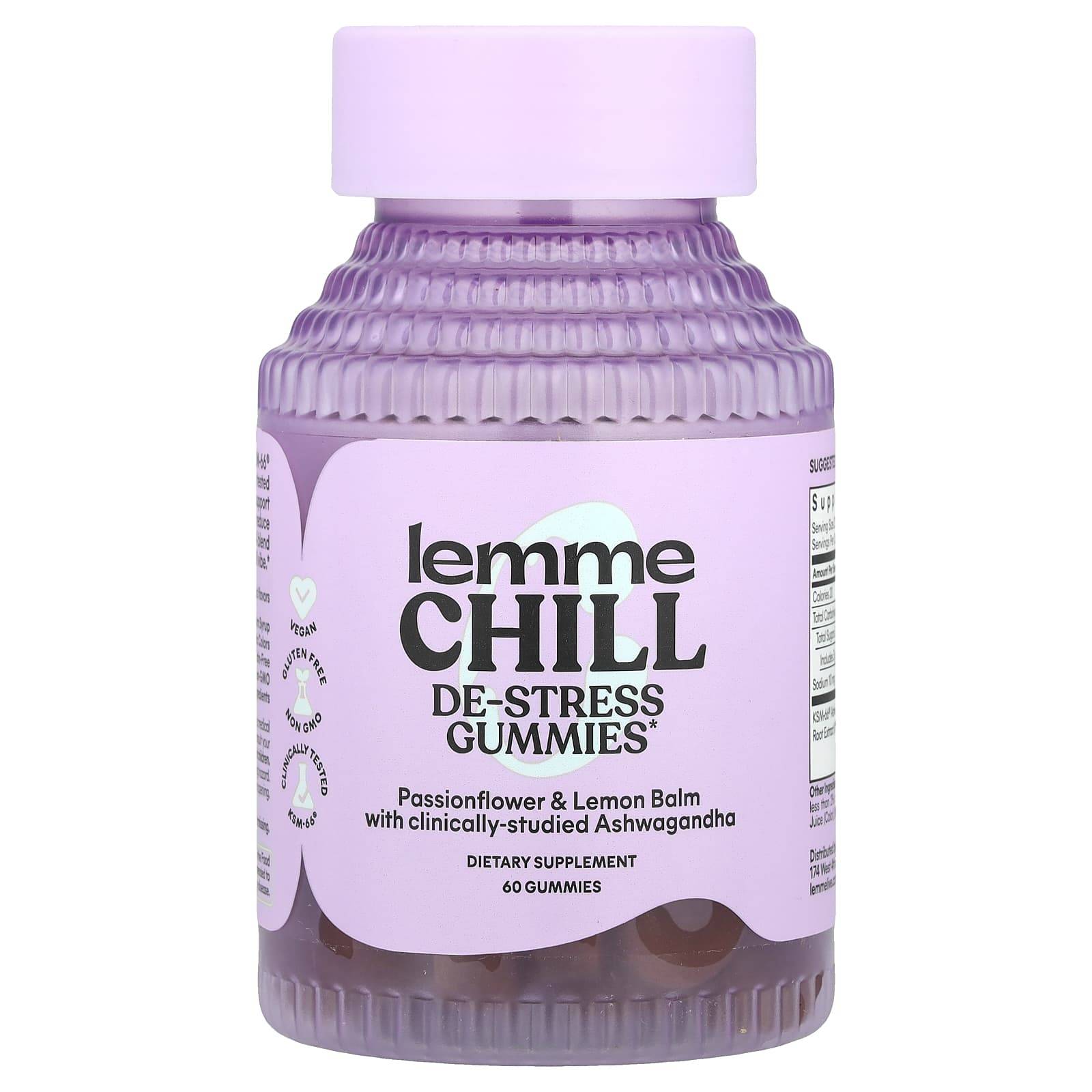Chill, Ashwagandha Gummies, 60 Gummies