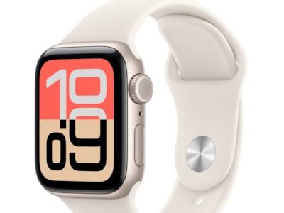 Apple Watch SE 3 40mm GPS + LTE Aluminium (stjärnglans)
