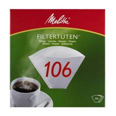 Melitta Kaffefilter hvid, 106, 100 stk