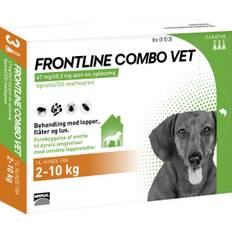 Frontline Combo Vet - Til hund - 2-10 kg. / 6 Pipetter
