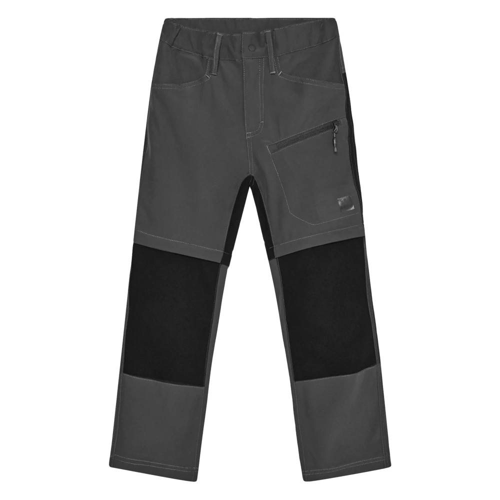 Color Kids Pants Stretch - Kids - Herre - Grå - 176 CM - Polyester