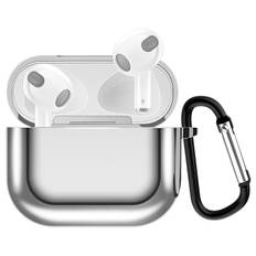 TPU Fodral till Laddningsetui för Apple AirPods (3rd Gen) - Silver