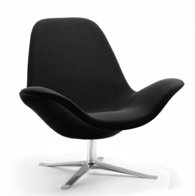 Concord Høj Loungestol, stof - H98 x B95 x Sædehøjde 41 cm Prisgruppe 10