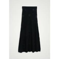 Mimi Knit Skirt - Black - Black / XXS