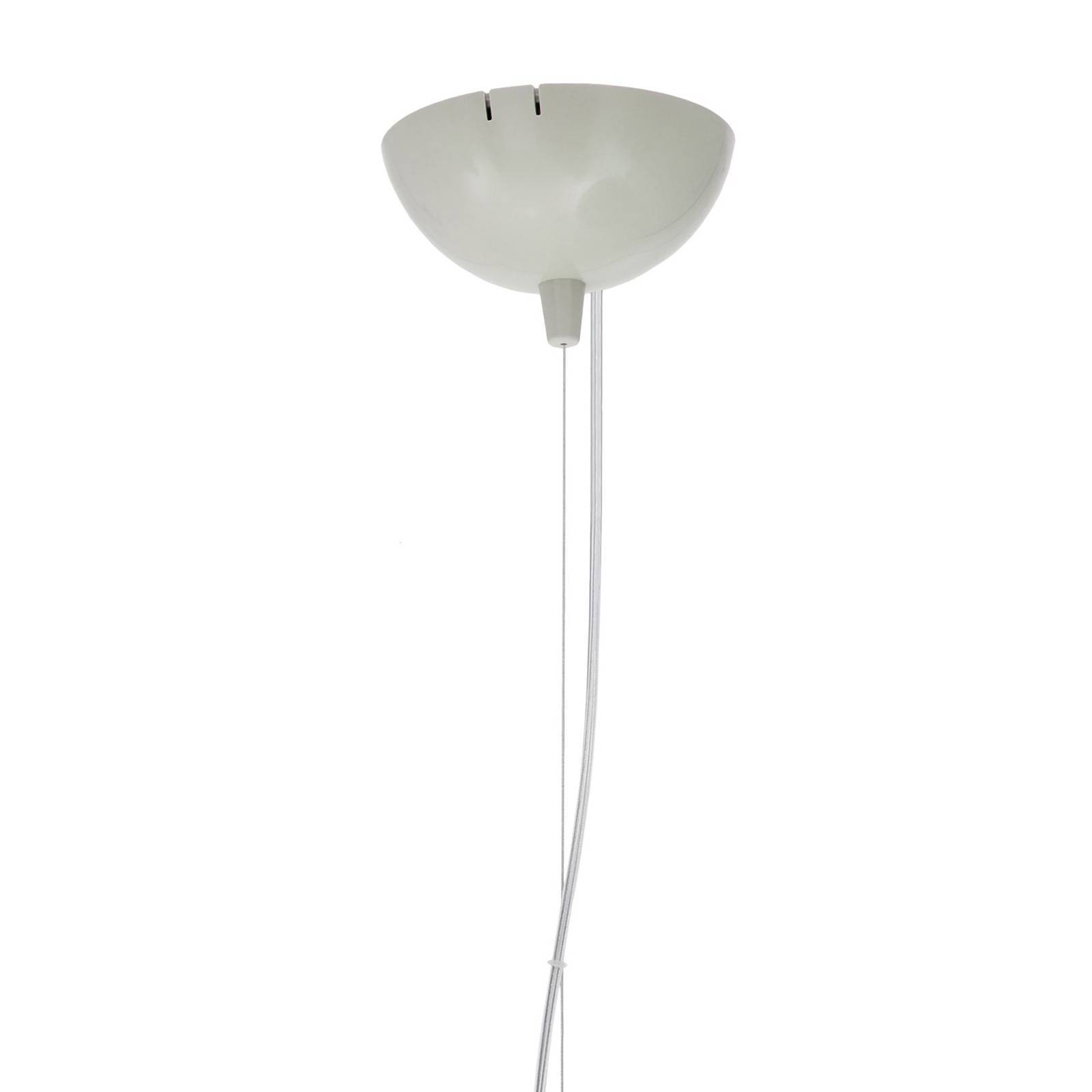 Kartell Design pendellampa Bellissima, Aluminium / grå / zink, Vardagsrum / matsal, Syntetmaterial, Design, Pendellampa