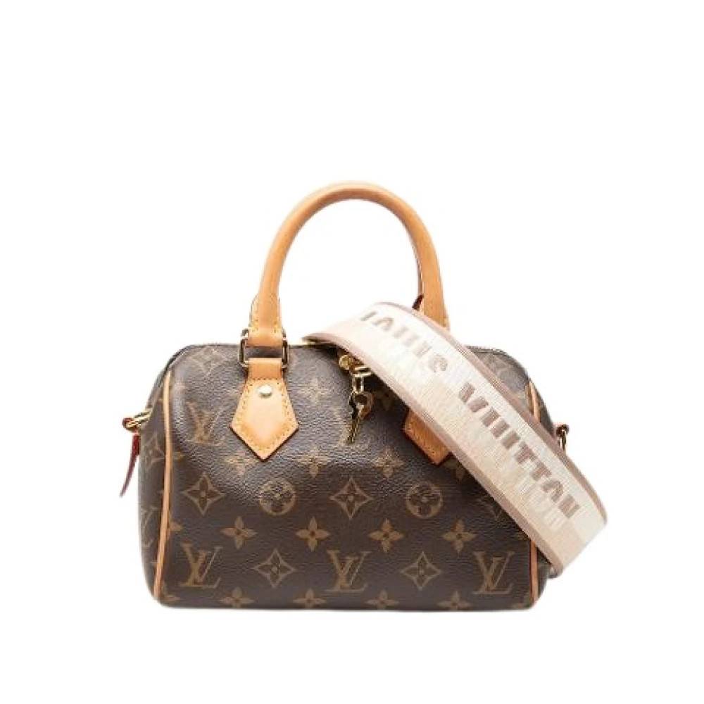 Louis Vuitton Vintage Pre-owned Speedy Bandouliere 20 - Vintage - Dame - Brun - ONE SIZE - Uld