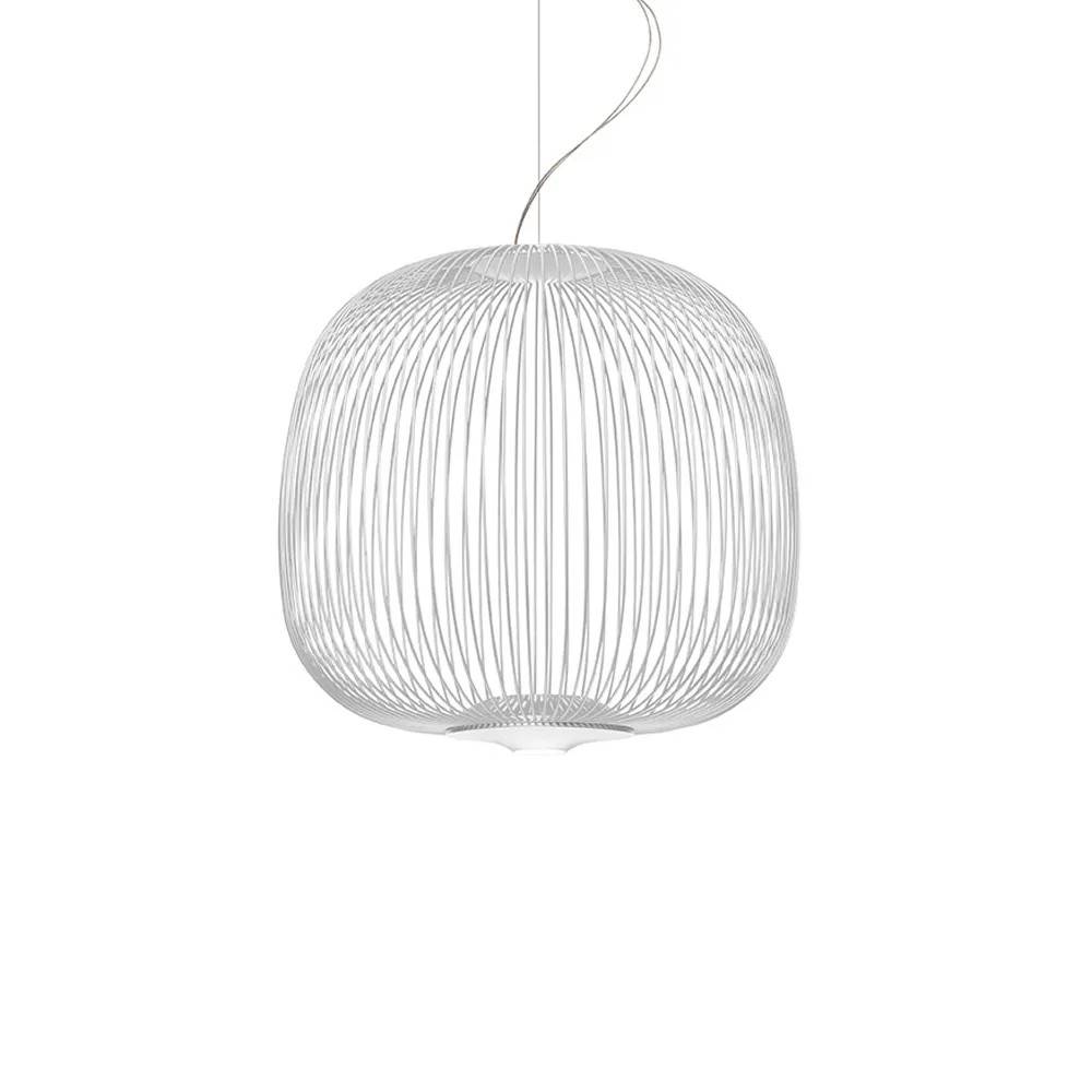 Foscarini Spokes 2 Midi pendel vit, dimbar