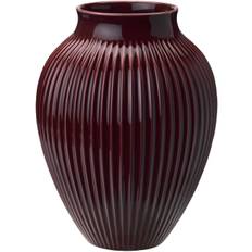 KNABSTRUP VASE 27 CM BERRY M/RILLER