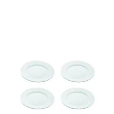 Rosendahl Grand Cru Plate Ø23 cm 4 pcs. - Presenter till hemmet - WHITE / white