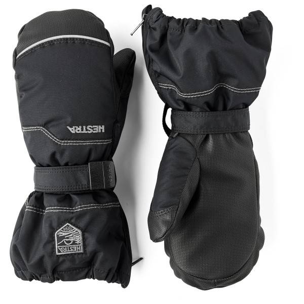 Hestra Baby Zip Mitt Handskar Barn Storlek 3 Färg svart