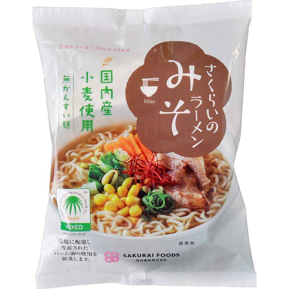 Sakurai Foods Sakura Ramen Miso 101g x 20 förpackningar