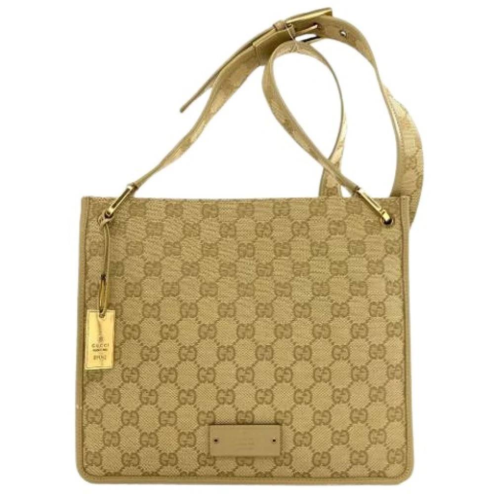 Gucci Vintage - Pre-owned Canvas Axelremsväska Vintage - Dam - ONE Size -