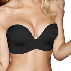 Wonderbra Perfect Strapless Bra - Black - E 90