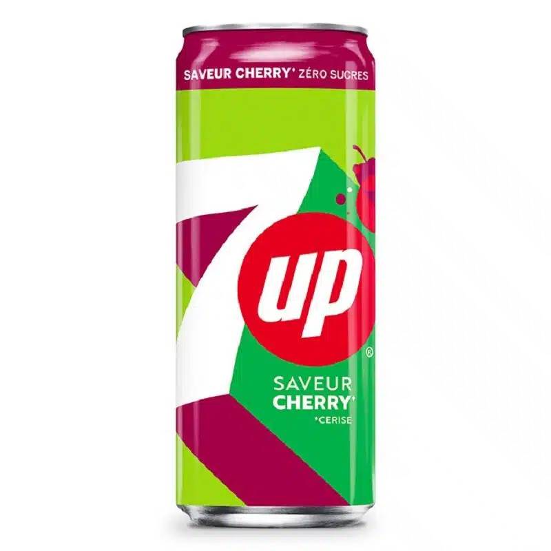 7-Up Cherry Zero 24 x 330 ml