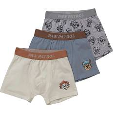 Paw Patrol 3-pak boxershorts str. 122/128 - beige/grå (På lager i butik)