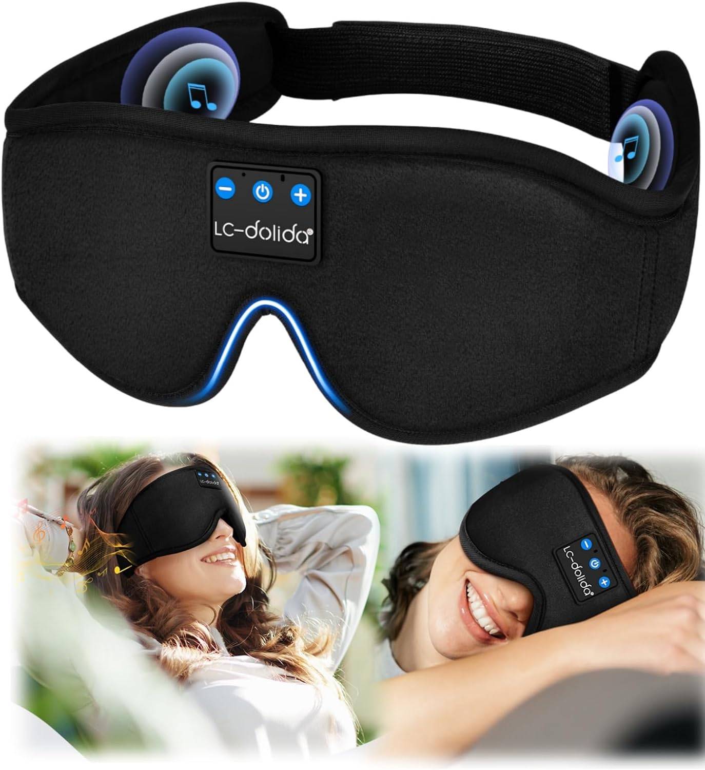 ENJOY Sovemaske med Bluetooth