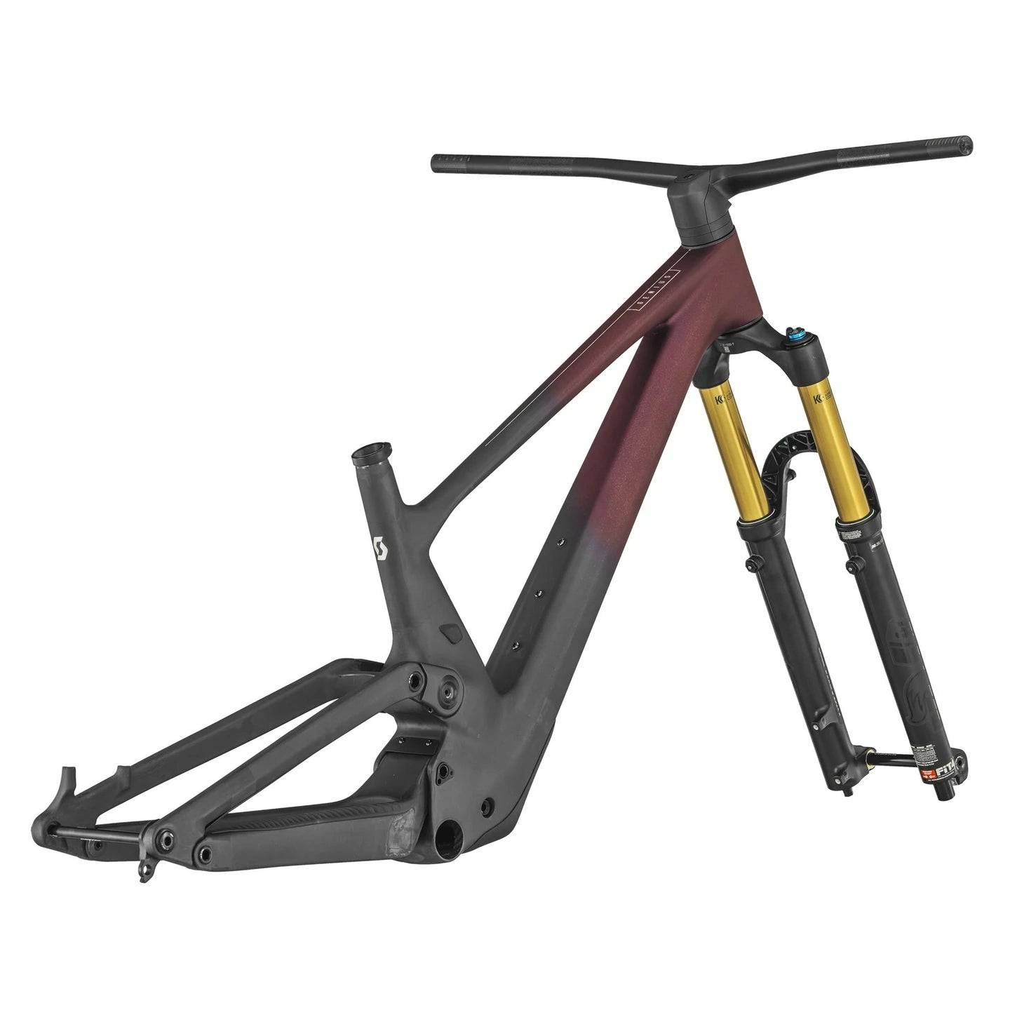 Scott Genius Ultimate HMX Frame+Fork 2024 - 064 / M / Black/Bordeaux (M)