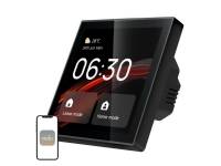 (ComputerSalg) Moes smart home TUYA kontrollpanel, LCD, Wi-Fi, med ZigBee-brygga, väggmonterat, svart