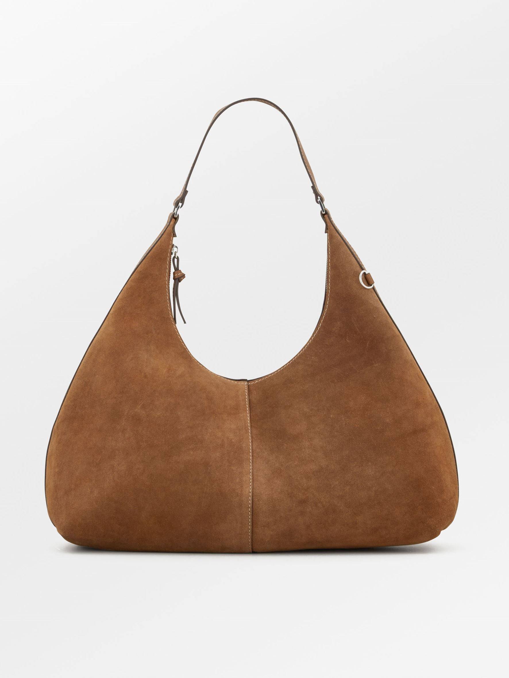 Suede Shae Zip Bag