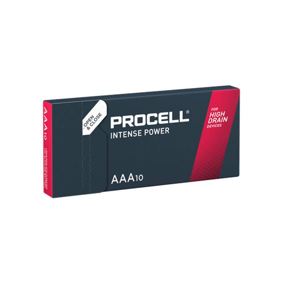 Procell Intense Power AAA 1,5V alkaliska batterier – 10-pack