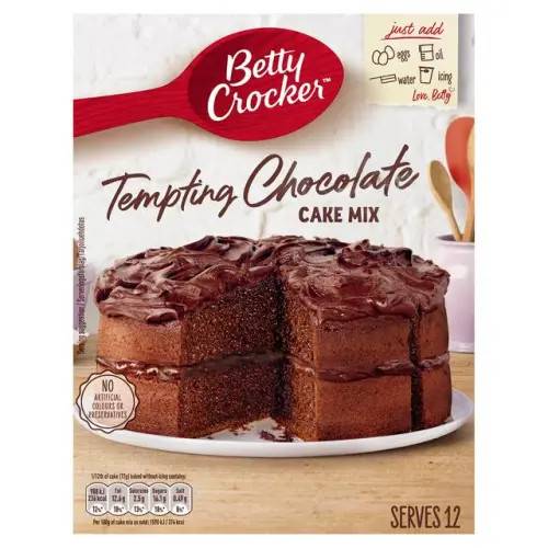 Betty Crocker Tempting Chocolate Bakmix 425g