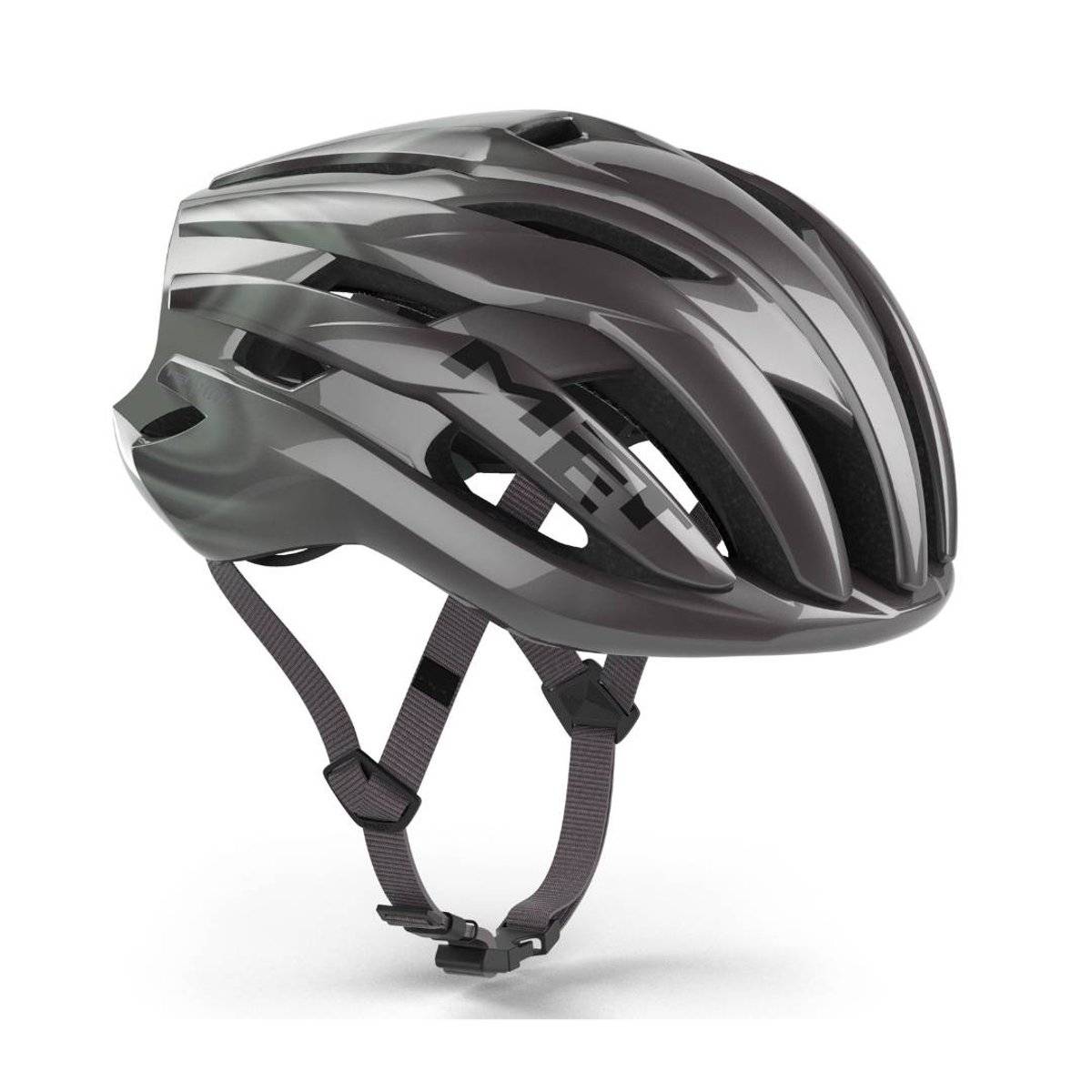 MET Trenta Mips Helmet Grey Black, Size S (52-56 cm)