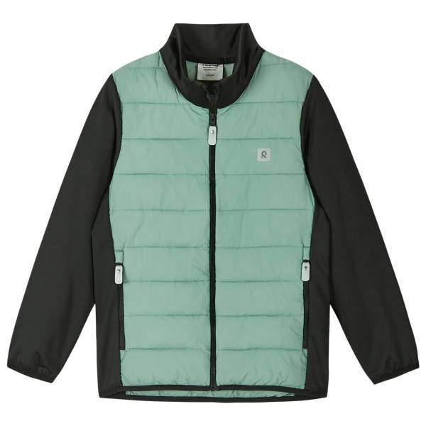 Reima Kid's Trekkeri Hybridjakke Børn størrelse 146 farve turkis/sort