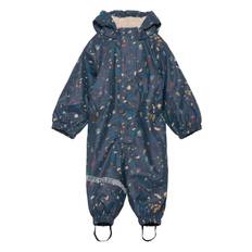 MIKK-LINE Pu Aop Rain Suit Teddy Rec |Blå |74