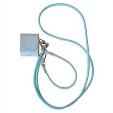 För Apple AirPods med trådlöst laddningsetui (2019) / AirPods med laddningsetui (2019) / (2016) PU-fodral med remmar