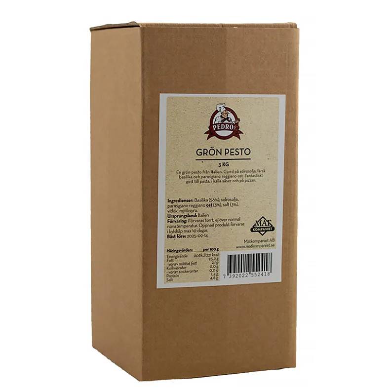 Pedros Grön Pesto BIB 3 kg