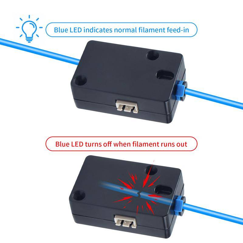 Filament Runout Sensor Kit For Creality K1 K1 Max Ender 3 V3 Plus Extruder Break Detection 3D Printer