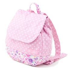 COLORFUL CANDY STYLE Backpack for Kids Baby First Birthday Cute Polka Dots Dots on Pink B1601600 Girls, Baby, Backpack, Celebration, (White