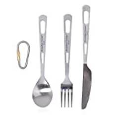 Boundless Voyage Titan servis campingkniv och gaffel sked hemanvändning resa camping bestick set