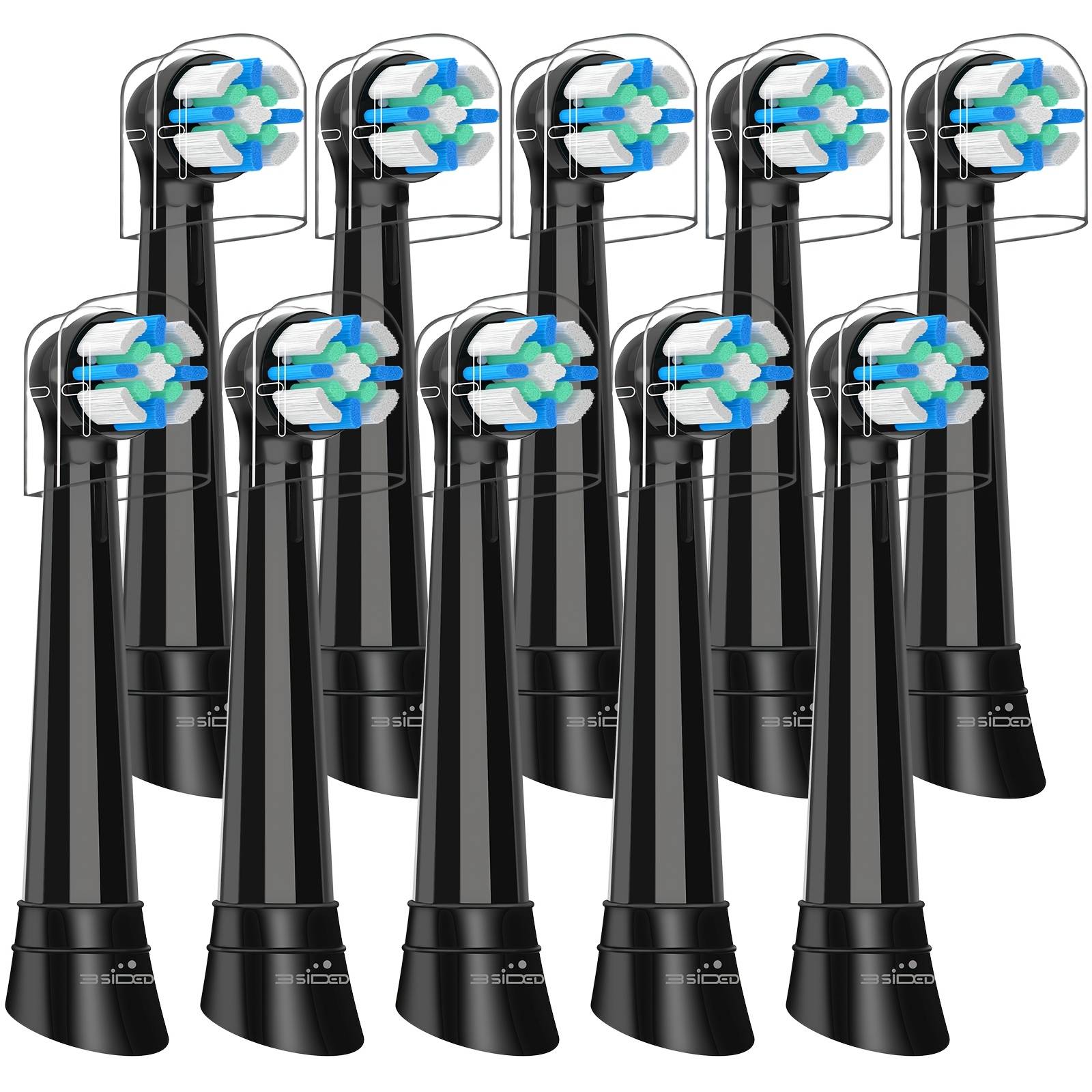 Io Replacement Heads For , For 2/3/4/5/6/7/8/9/ Electric Toothbrushes, Medium Bristles Brush Heads For