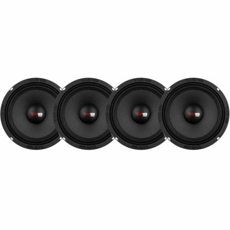 4-pack DS18 PRO-X8.4M, 8 tums midbas