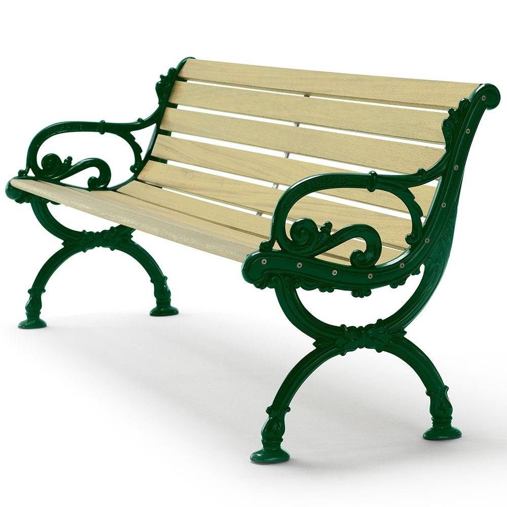 Byarums Bruk, Byarum sofa 125 cm stativ: grøn / træ: imprægneret fyr