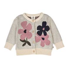 Müsli Cardigan - Stickad - Zinna - Oak - Müsli - 2 år (92) - Cardigan