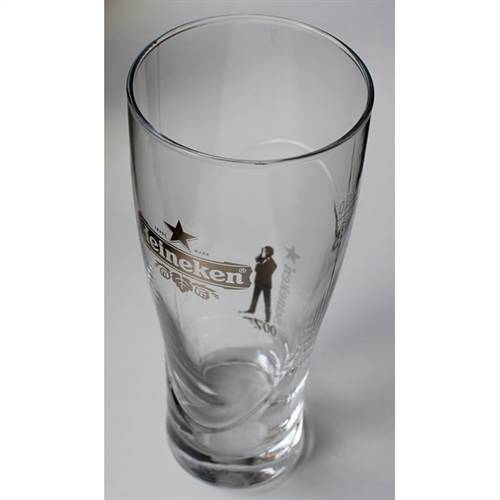 Heineken James Bond 007 ølglas.