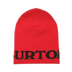 Burton - Röd longbeanie Beanie - Billboard Slouch Process Red/True Black Beanie @ Hatstore
