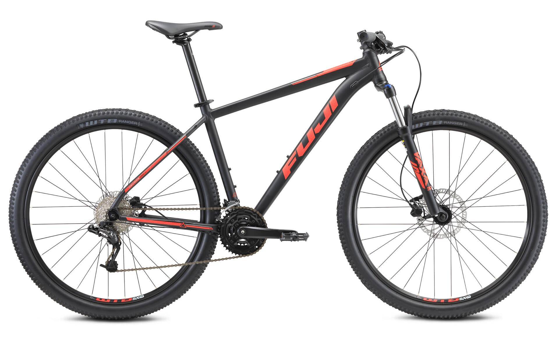 Fuji Nevada 1.6 SRAM Sort/Rød - 19" (Ca. 176 - 190 cm)