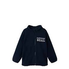 NAME IT Nmmjohan Paw Fleece W Zip Cplg |Navy |98